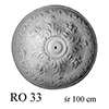 rozeta RO 33 - sr.100 cm